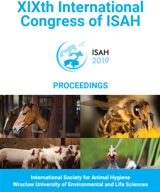 XIX INTERNATIONAL CONGRESS ON ANIMAL HYGIENE 2019